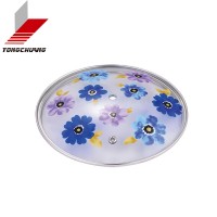 Durable wide rim glass cover with cheap price