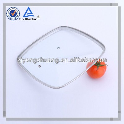 square frying pan lids glass lid pan cover